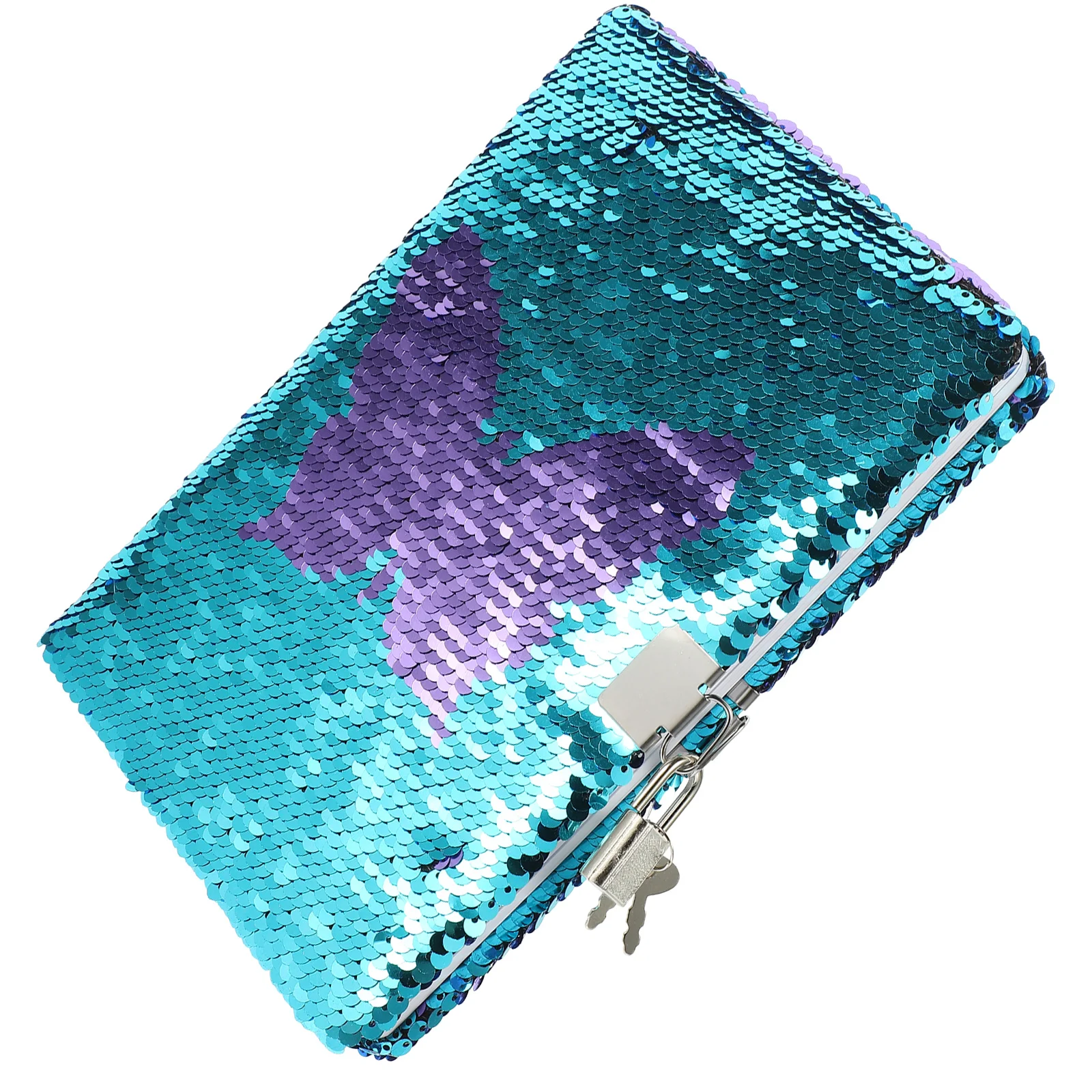 

Notebook Kids Sequin Adorable Girl Cloth Diary Girls Sequins Lockable Notebooks Toddler