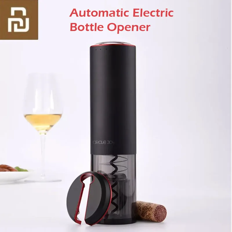 

Circle Joy CJ-EKPQ02 USB Charging Automatic Electric Bottle Opener Wine Opener Kitchen Opening Tool Wine Accessories Kitchen