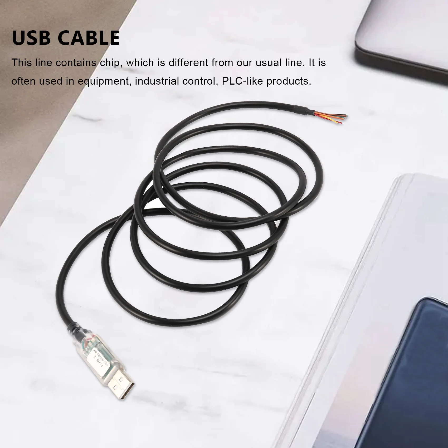 

1.8M Long Wire End,Usb-Rs485-We-1800-Bt Cable,Usb To Rs485 Serial For Equipment, Industrial Control, Plc-Like Products