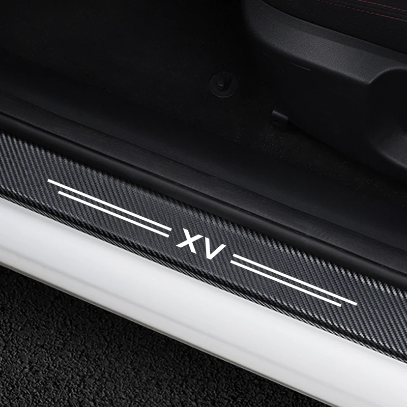 

Автомобильные аксессуары для Subaru Forester BRZ Crosstrek levlegacy Outback Tribeca WRX XV, наклейки на порог двери автомобиля