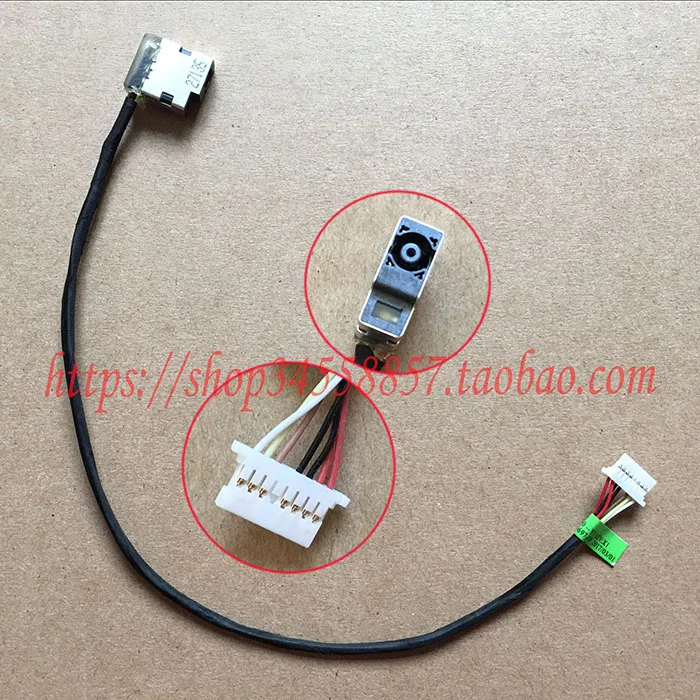 

Разъем питания для HP 15-BS 15Z-BW 15-BW 15T-BR 15-BR 15G-BR TPN-C129 250 255 G6 17-S 17-BS 17-Q 17m-BW 17T-BS