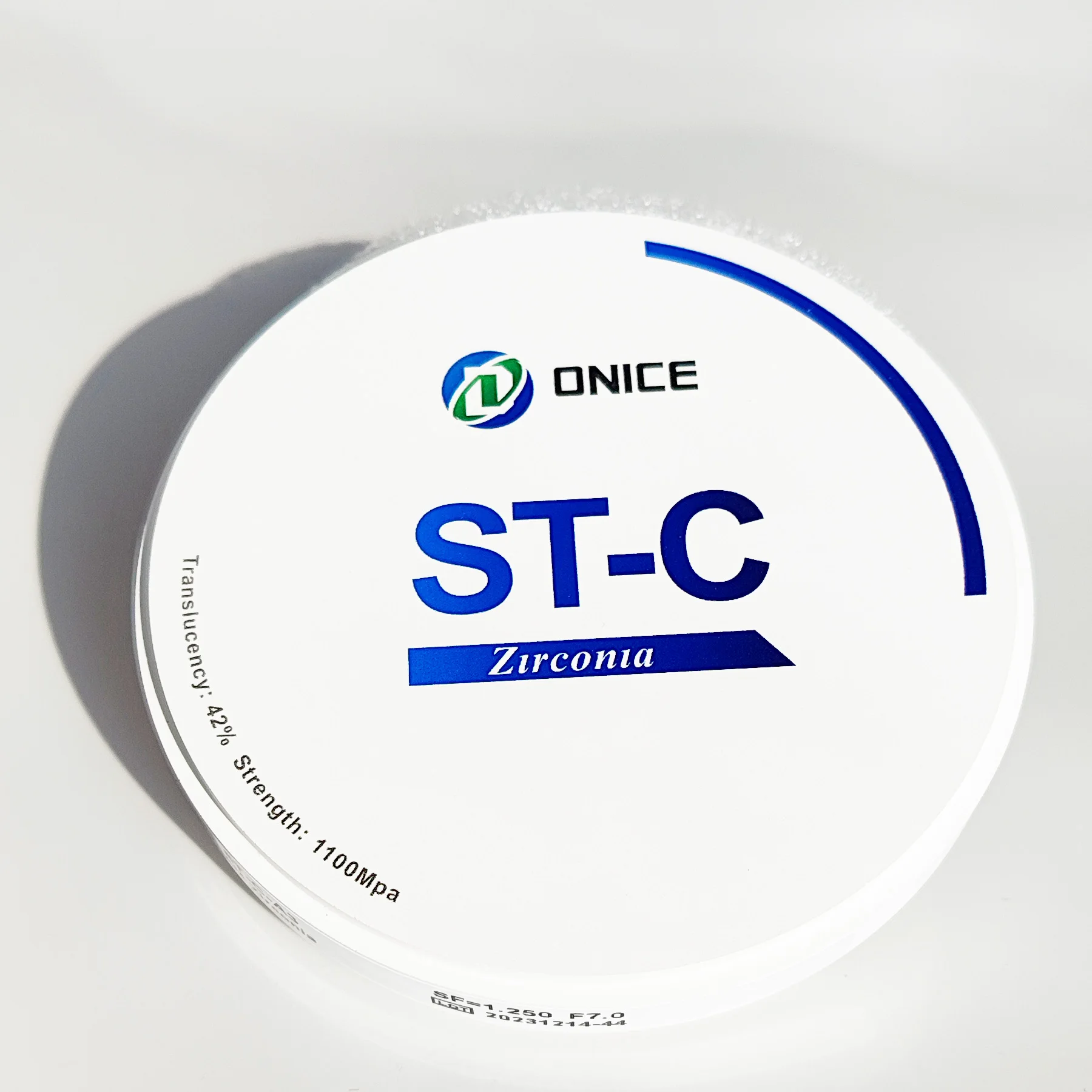 42% МПа оригинальный зеркальный Цирконий CAD/CAM многослойные стоматологические