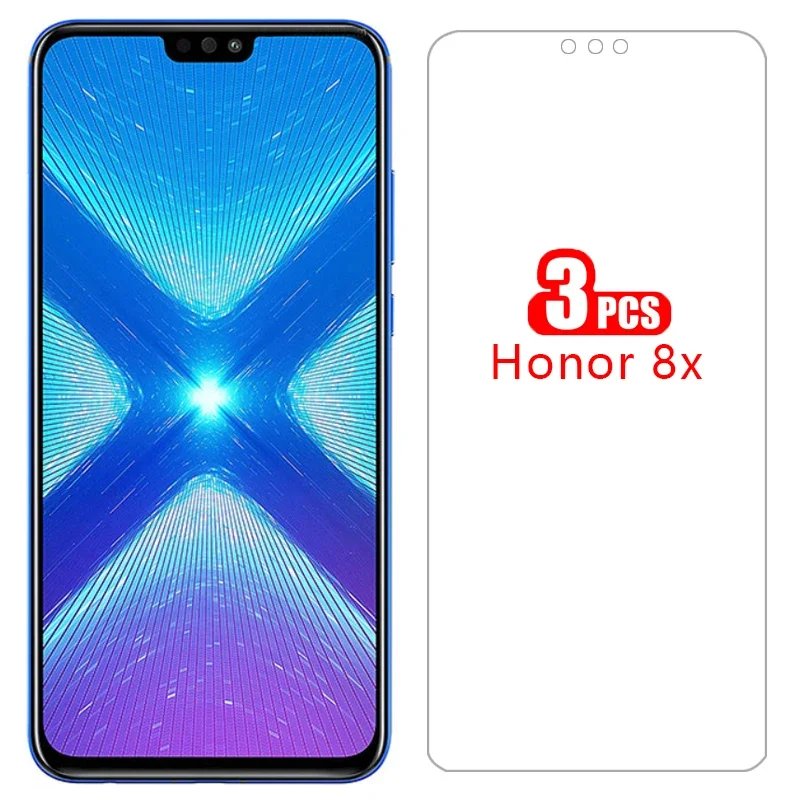 чехол для huawei Honor 8x защитная пленка экрана закаленное стекло на Honor8x x8 сумка