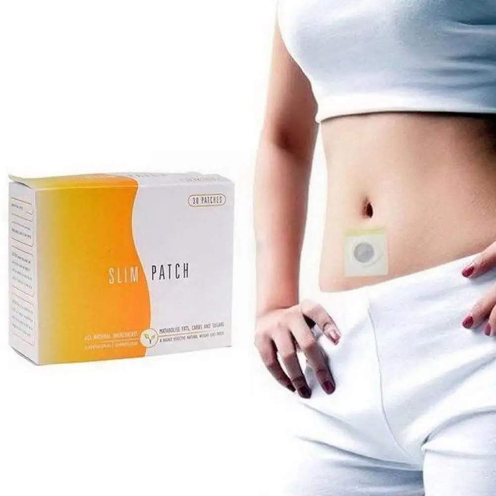 

10/30pcs Weight Loss Slim Patch Navel Sticker Slimming Product Burning Waist Fat Belly Plaster G5M2