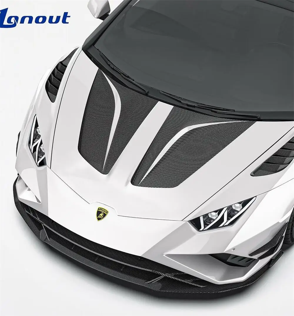 Фото Карбоновый капот PK Style (сухой/влажный карбон) для Lamborghini Huracan Performante LP610 LP580 (Vicenza Edizione) №5
