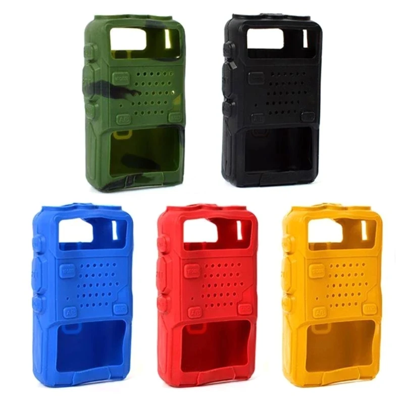 

Rubber Soft Handheld-Case Holster-Compatible for BF-F8+UV-985 UV-5R UV-5RA UV-5RB UV-5RC UV-5RD UV-5RE UV-5REPlus TH-F8