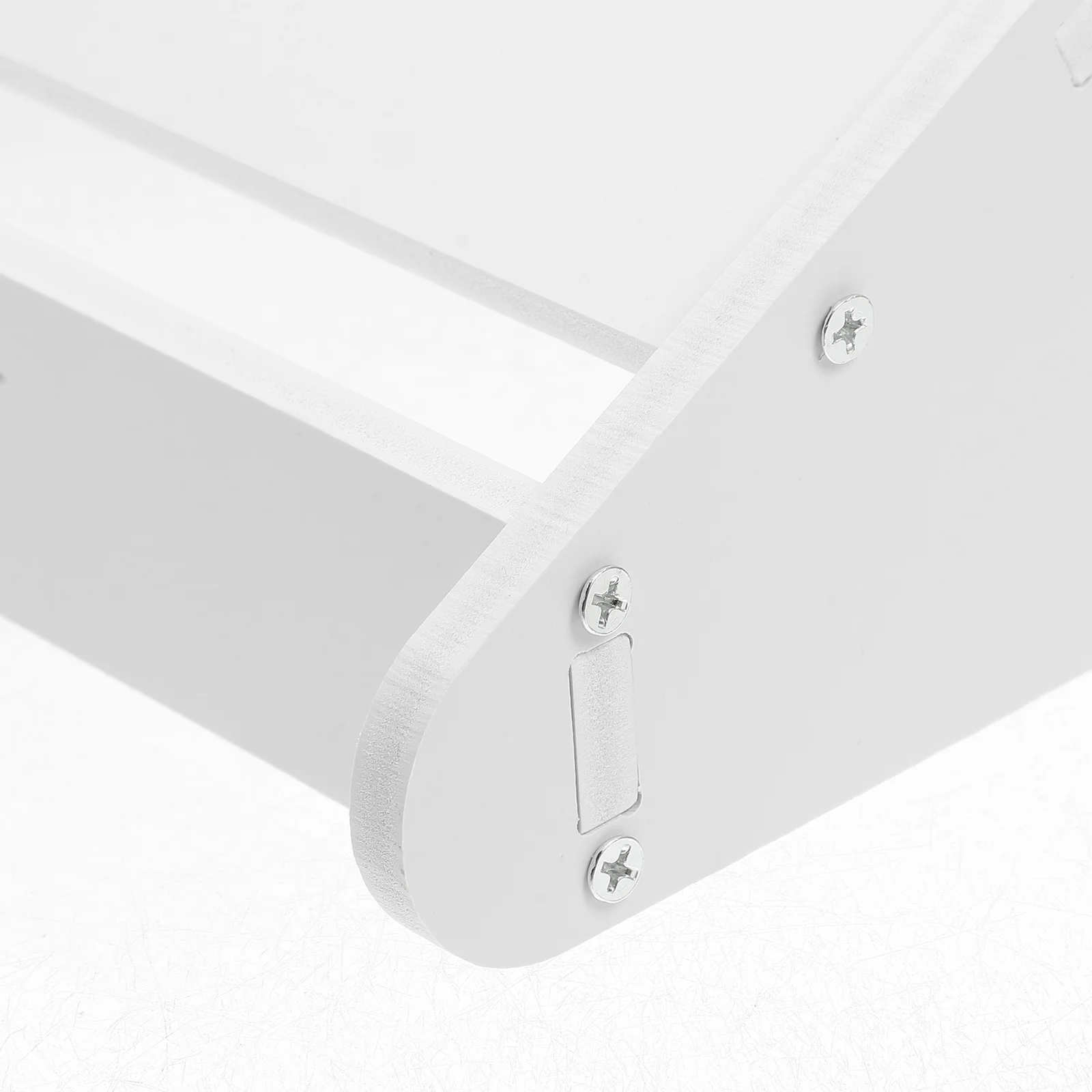 Коробка для обуви белые полки полка тапочек домашнего хранения настенный