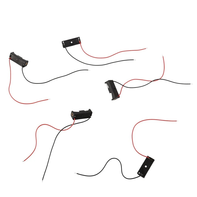 

20Pcs 23A/A23 Battery (12V) Clip Holder Box Case Black