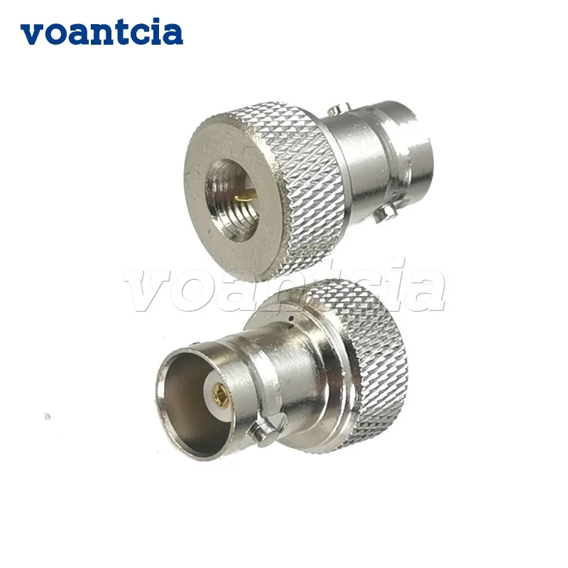 

10pcs Connector Adapter SMA Male Plug to BNC Female Jack RF Coaxial Converter Straight New Nickel Plated