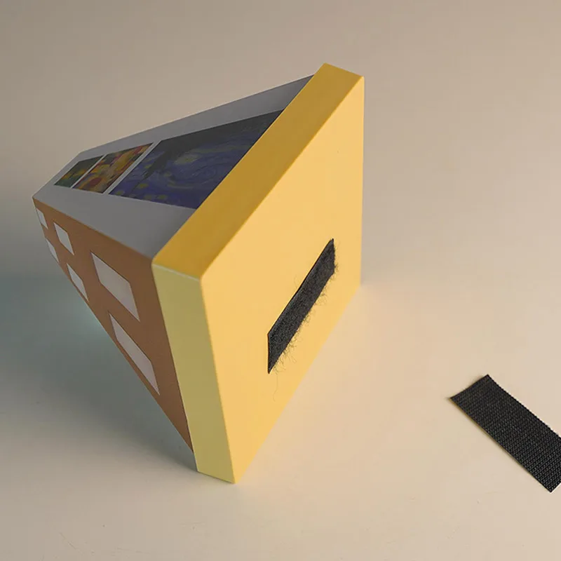 Забавные игрушки подарки светодиодные 3d обнаженные глаза деревянные настенные