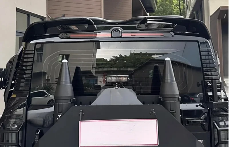 Автомобильный задний спойлер для JETOUR Traveler T2 2023-2024Car Rocket Paint модификация крыла