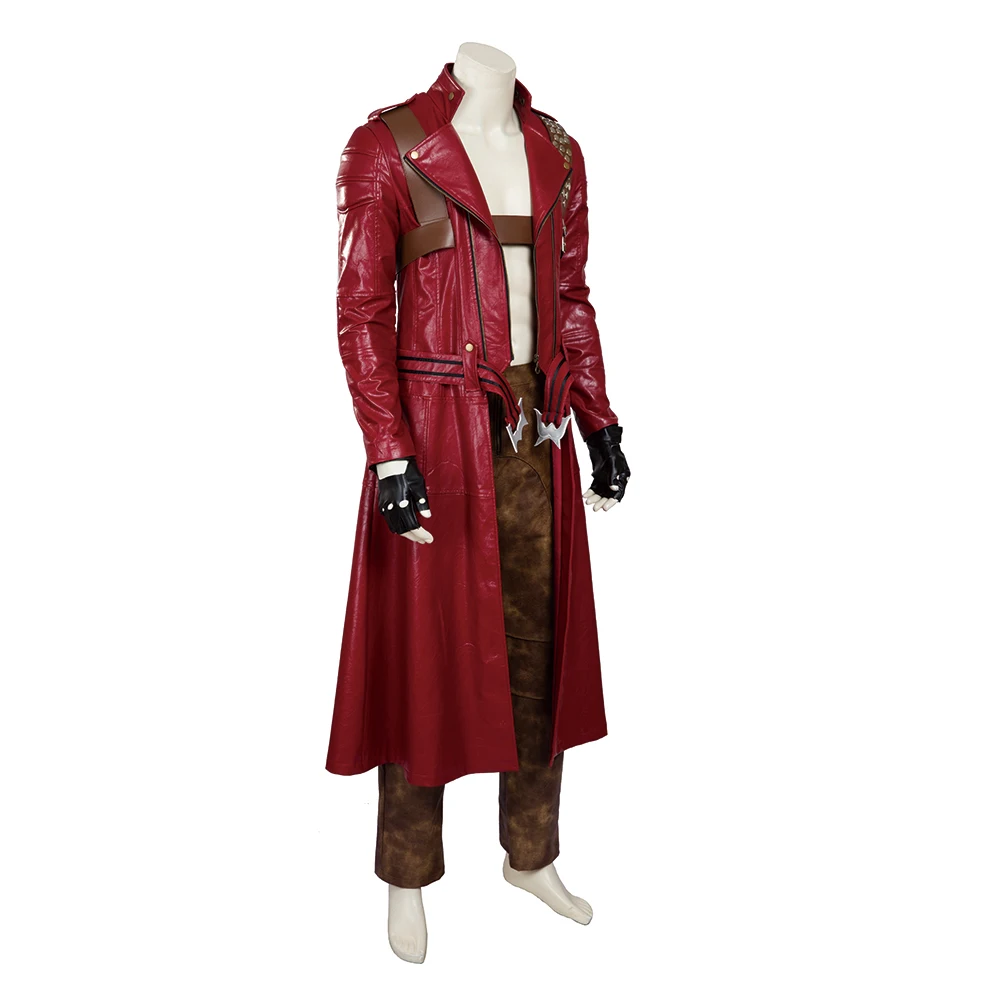 Фото Костюм для косплея DMC Dante: ремни, лямки, пальто, наряд на Хэллоуин №3