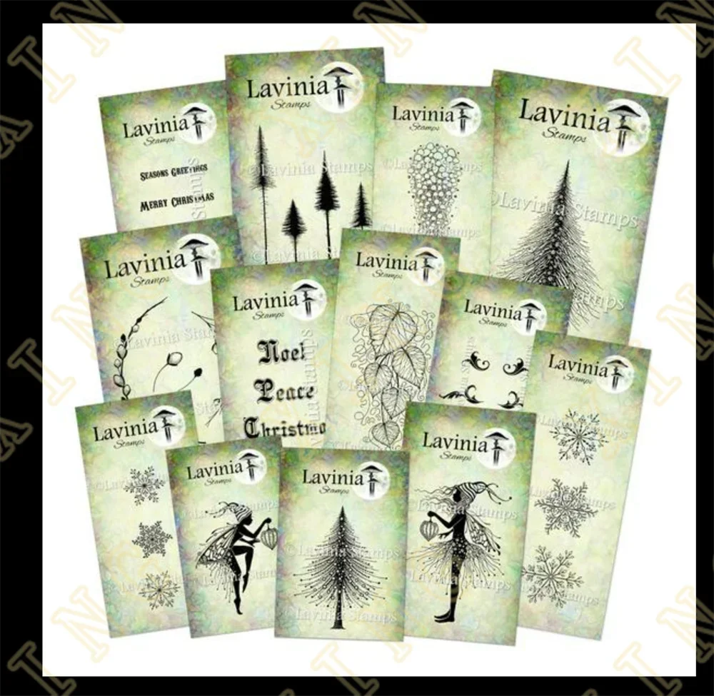 

Hot Selling New Winter Whispers Collection Clear Stamps Clear Stamps for Diy Photo Album Handmade Paper Card Decoration Craft