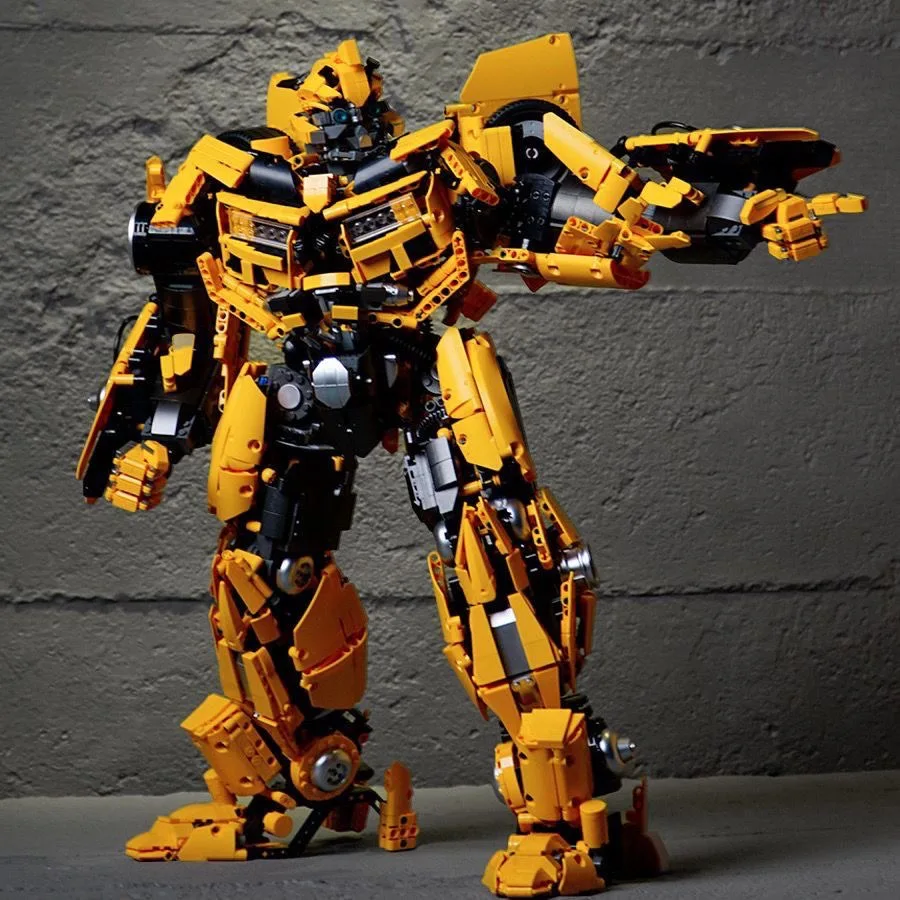 V5007 креативные экспертные идеи Трансформеры DJ Rambo Man Autobot технические модели