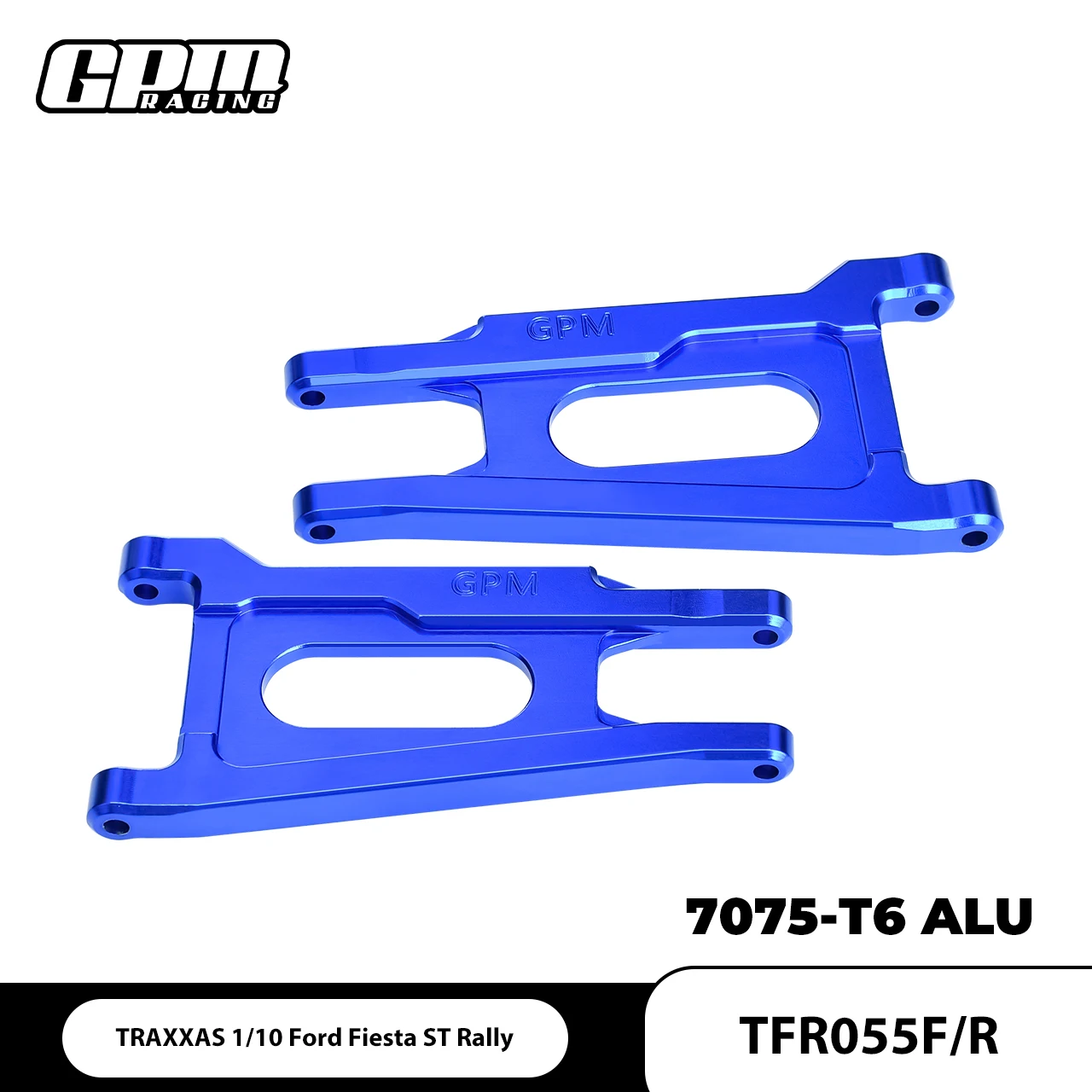 Фото GPM 7075-T6 Рычаги передней/задней подвески из сплава TRAXXAS 1/10 Ford Fiesta ST Rally 74276-4 №2
