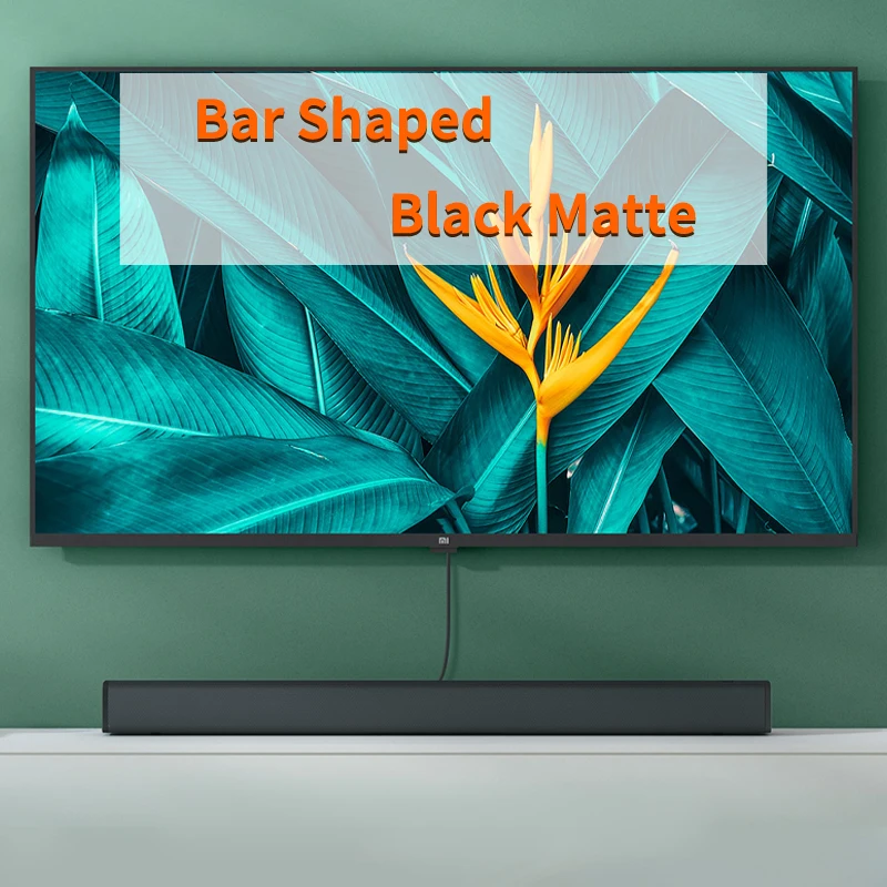 ТВ-колонка Xiaomi Redmi полнодиапазонный настенный черный матовый канал S/PDIF AUX BT5.0