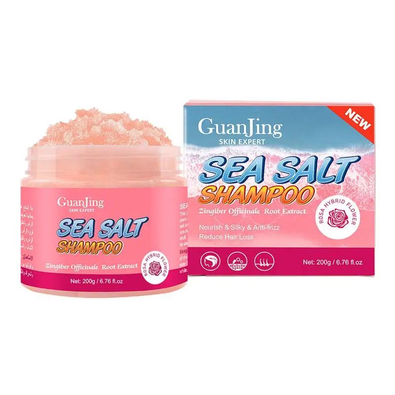 

Sea Salt Scrub Shampoo Sea Salt Scrub Shampoo For Cleansing Purifying With Sea Salt Shampoo Fit For Treating Anti-Dandruff And