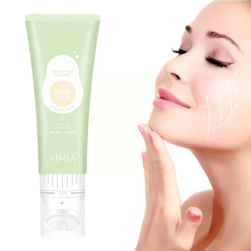 

Авокадо, аминокислота, очищающее средство для лица, скраб для очищения лица, 120 мл, средство для удаления черных точек, масло для усадки кожи, ...