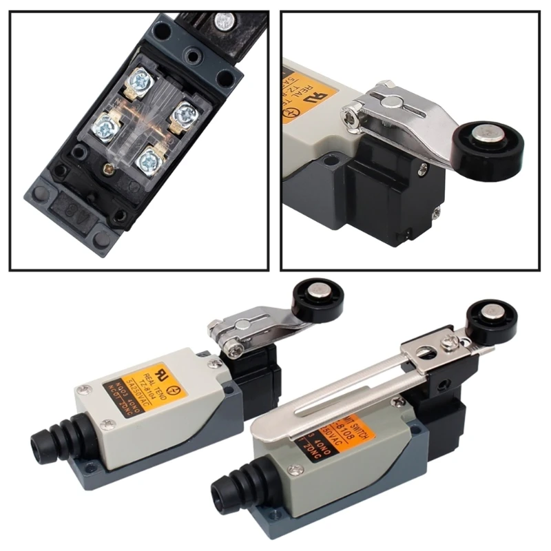 

TZ-8108/8104 Momentary LeverAdjustable Roller Mini Limit Switches 1NO1NC