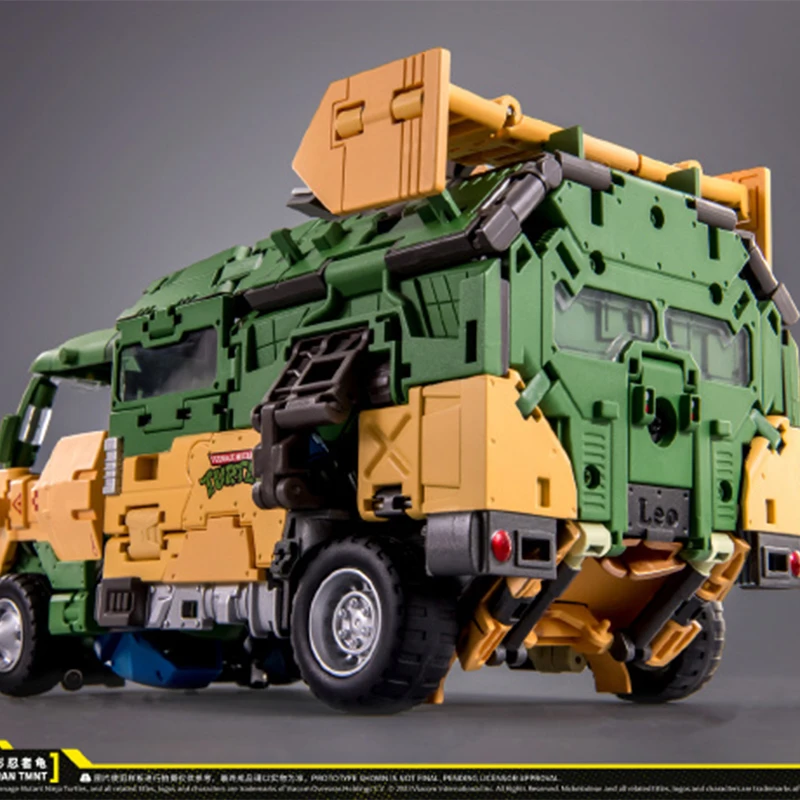 В наличии Трансформация HEATBOYS Ninja Черепашки Леонардо HB0018 Сплав Деформируемая