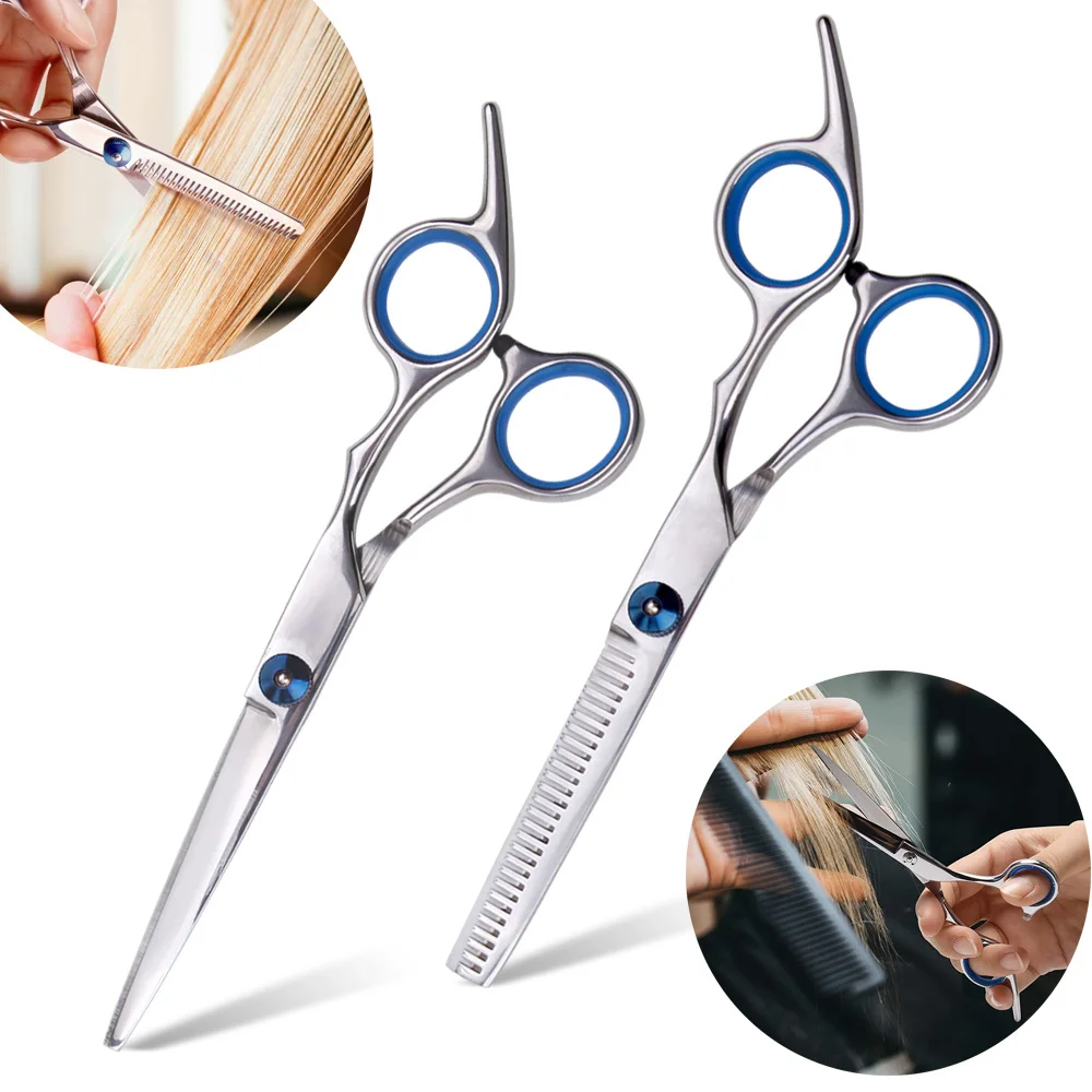 

Hairdressing Scissors Professional High Quality 6 Inch Hair Scissors Hairdressing Chisel Teeth Blades Cutting Thinning Scissors