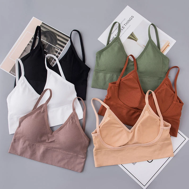 

Wireless Women Yoga Sport Bra Backless Shockproof Sexy Back Sports Top Breathable Fitness Running Gym Vest Tops Sportswear
