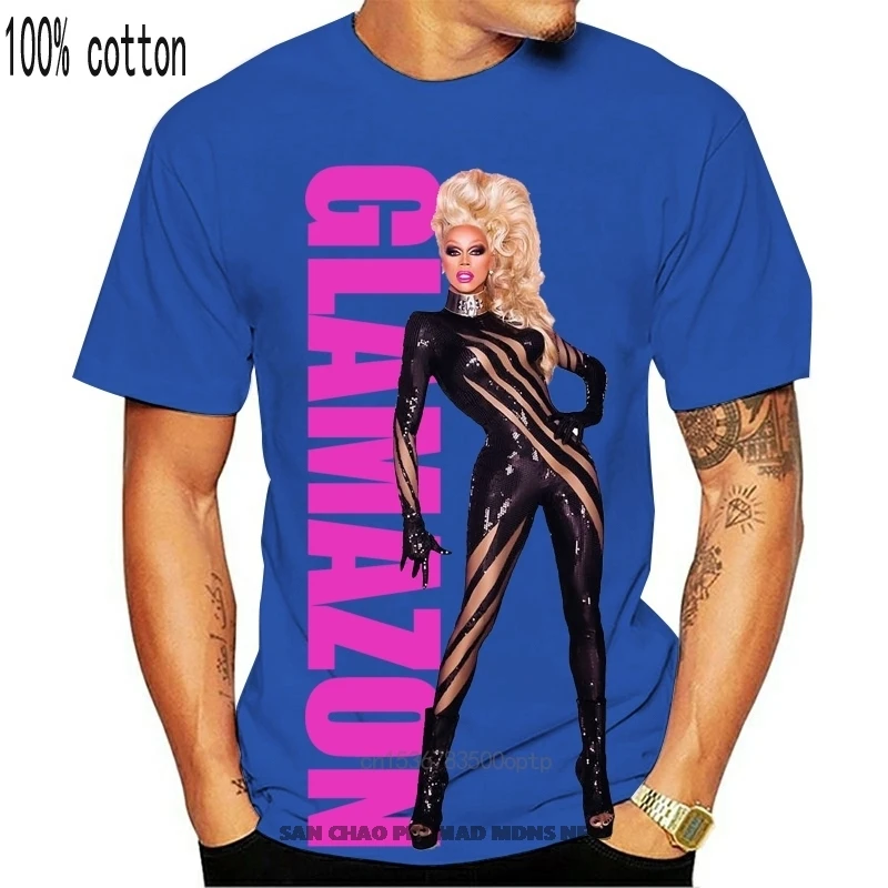 

Футболка унисекс Rupaul Glamazon, Винтажная футболка с графическим рисунком