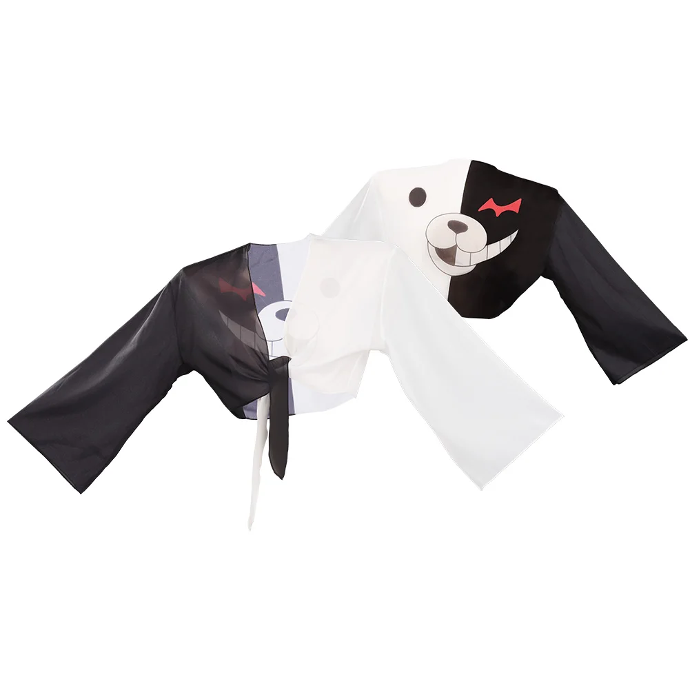 Danganronpa Monokuma Cosplay Costume Summer Sunscreen Summer Sun Protection Cloak Coat