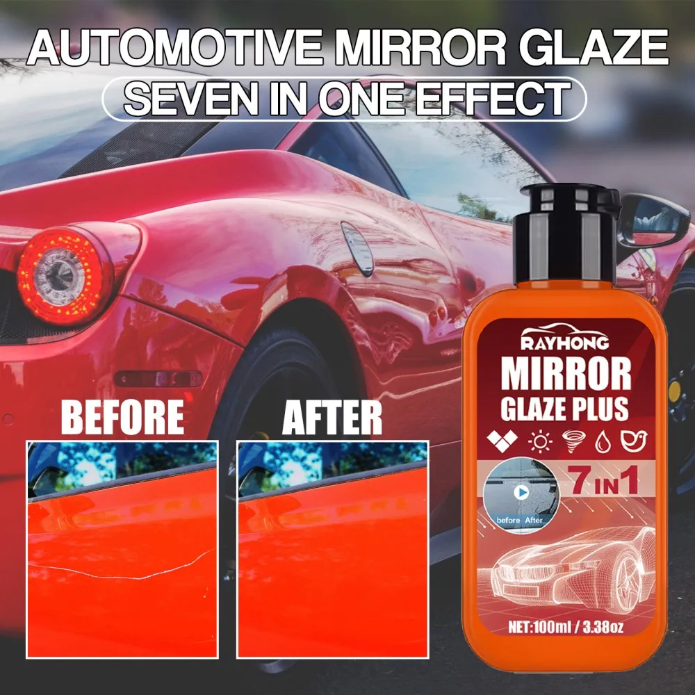 

100ml Car Windshield Cleaner Auto Window Windscreen Cleaning Agent Automobile Glass Oil Film Remover Brightener Tool Accessories