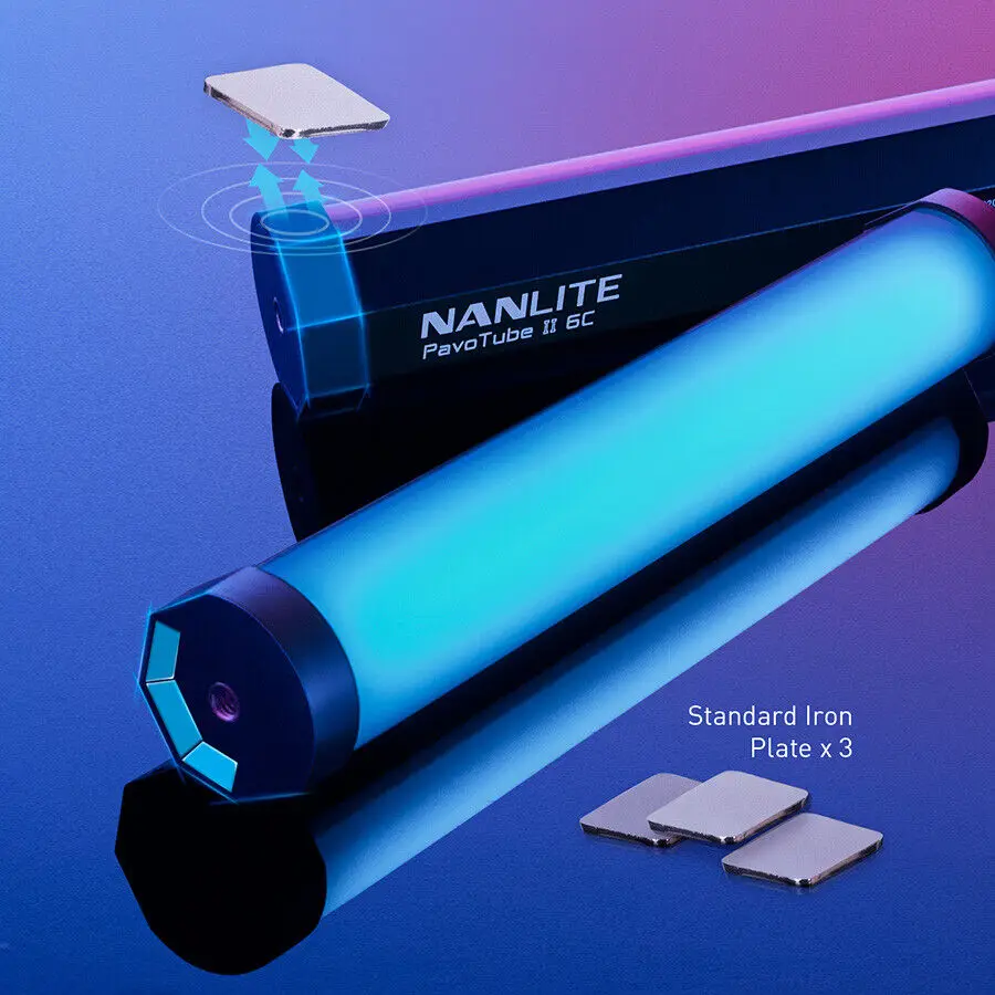 Nanlite PavoTube II 6C светодиодный Soft светильник ручное освещение для фотосъемки 2700K-7500K