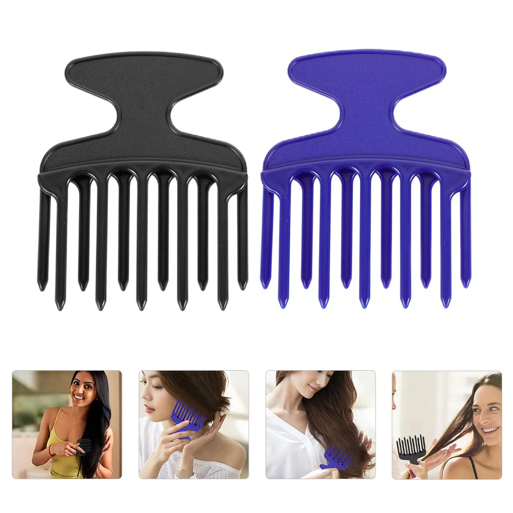 

2Pcs ABS Barber Combs Hair Cutting Combs Hair Styling Accessories for Home