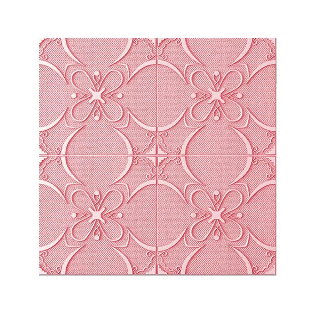 

Настенные 3D обои из пены, водонепроницаемые самоклеящиеся обои для гостиной, крыши, столкновений, стен, жиростойкая пена, 3D украшение для ст...