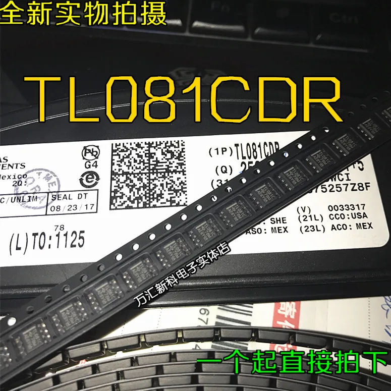 

20pcs 100% orginal newTL081CDR TL081 SOP-8