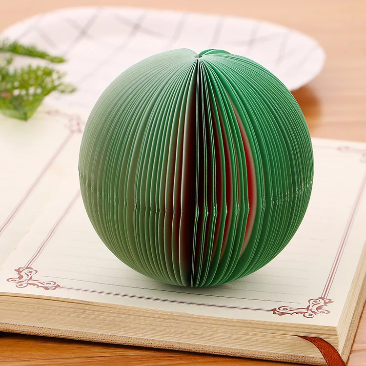 Липкие заметки с фруктами