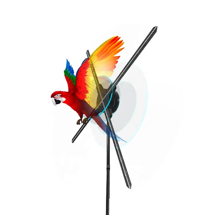 

4 blades HD 65cm digital led advertising hologram 3d holographic fan