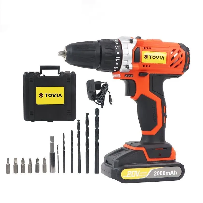 

Scimaker 12V 20V Cordless Drill Power Tools Mini Wireless Drills Rechargeable Drill Set for Electric Screwdriver Battery