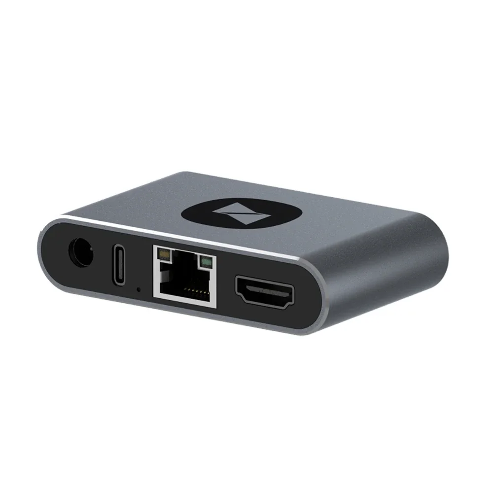 Фото AweSun Mini Cloud KVM Q1: Миниатюрный KVM-концентратор для удаленного управления настольными и мобильными компьютерами, с доступом онлайн и офлайн, JetKVM, BIOS, SSH, передача данных №2