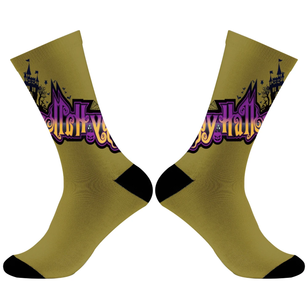 Новые милые носки зимние чулки с принтом дышащие для отдыха индивидуальные