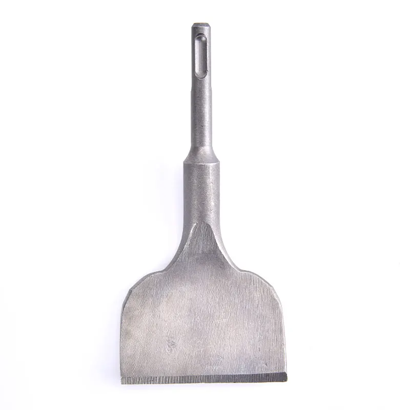 

Chisel Round Handle Two Holes Two Slots Curved Chisel Shovel Wall Concrete Impact Drill Elbow Widening Chisel SDS Plus