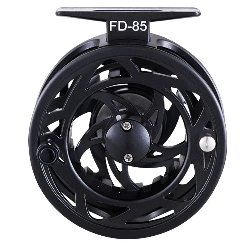 

Fly Fishing Wheel FD75 FD85 Aluminum Fly Reel Machine Gear Machined Micro Adjusting Drag Fly Fishing Reel De Pesca