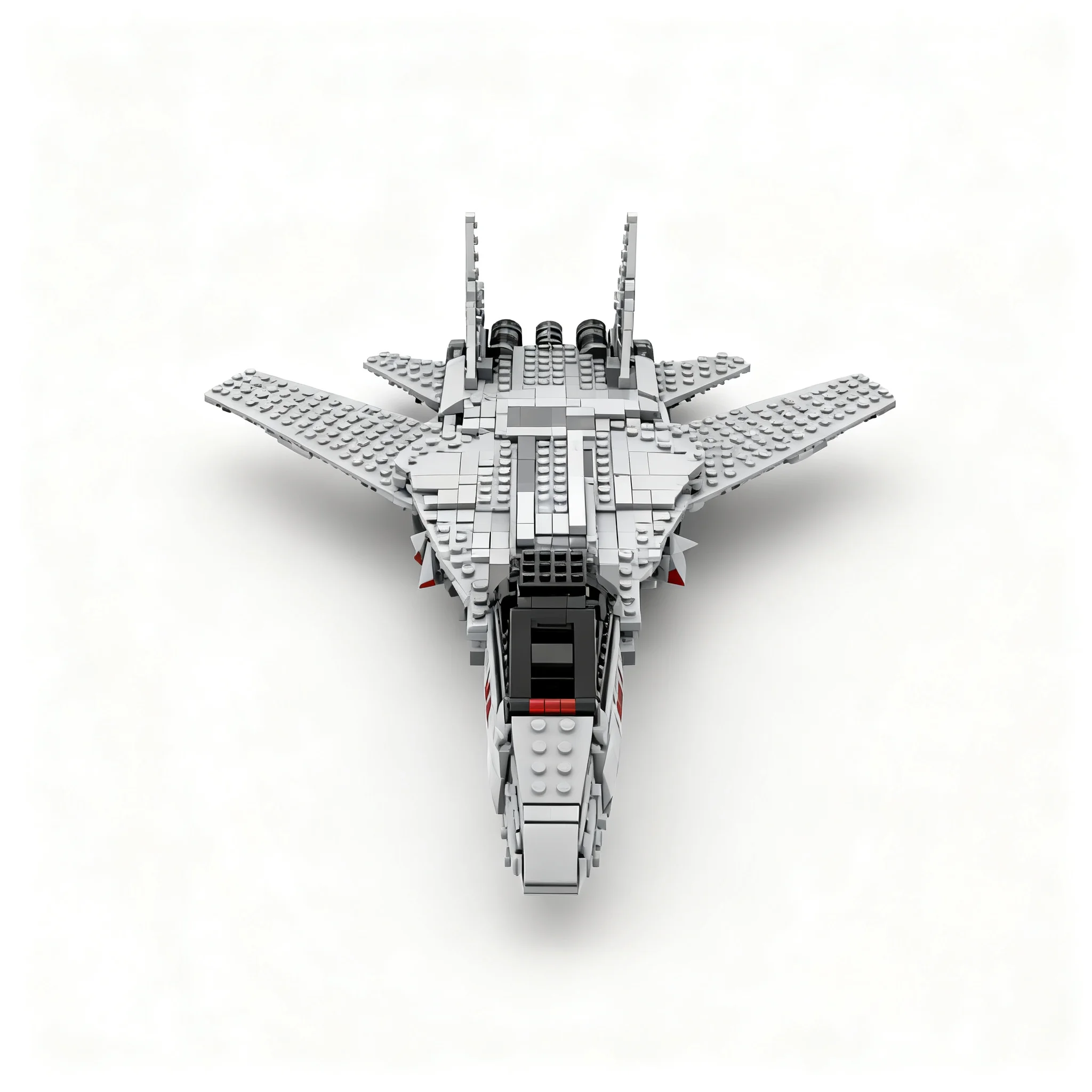 Фото 661 деталь MOC F-14 Tomcat: Альтернативная модель 1M, другие строительные блоки, архитектурные игрушки, рождественский подарок, развивающая игрушка для детей, идея для творчества, конструктор №3