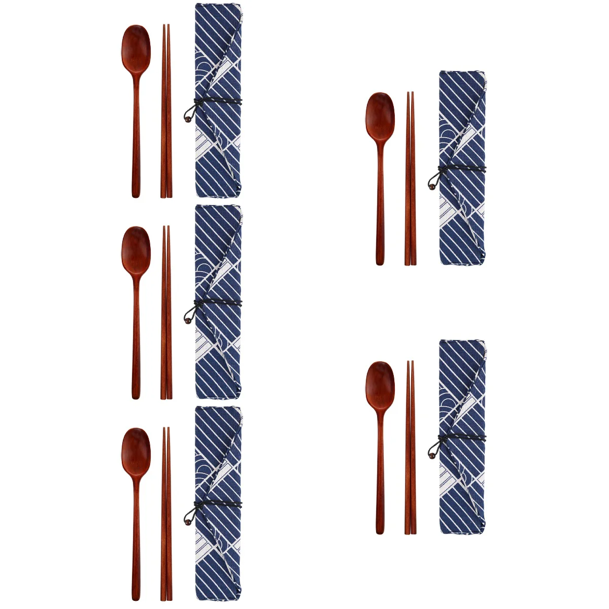 

5 Sets of Outdoor Tableware Cutlery Cutlery