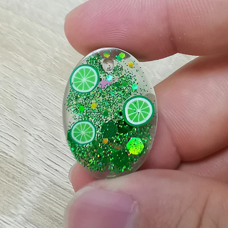 12 фруктовых ломтиков украшение силиконовая форма заполнение сделай сам