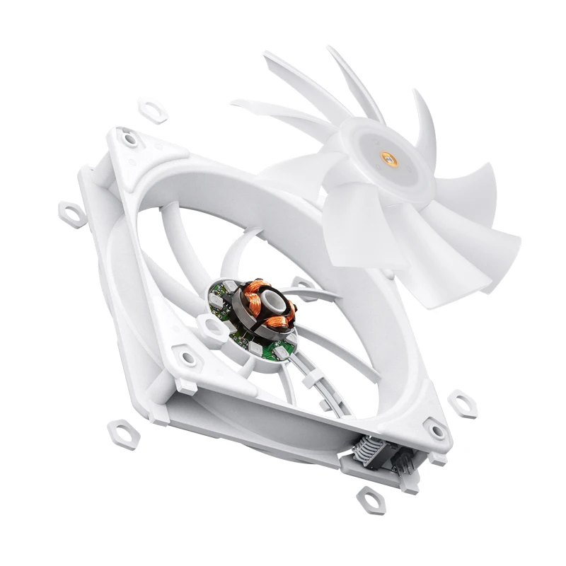 Вентилятор JONSBO для ПК без подключения проводов 12 см 4 контакта - купить по