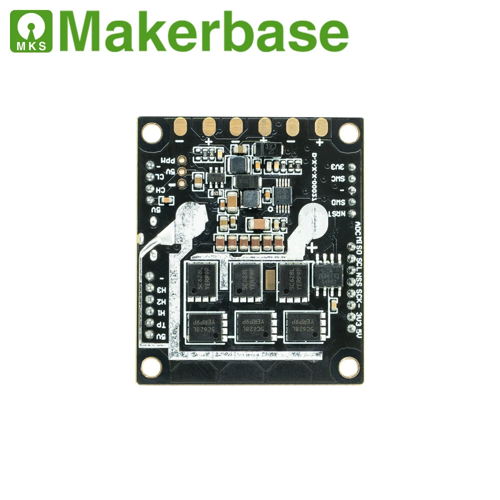 Makerbase VESC MINI 6 7 электрический регулятор скорости для скейтборда с радиатором 13S ESC