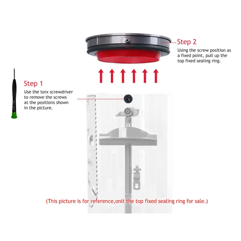 Для Dyson V12 V10 тонкий пылесос пылесборник верхнее фиксированное уплотнительное