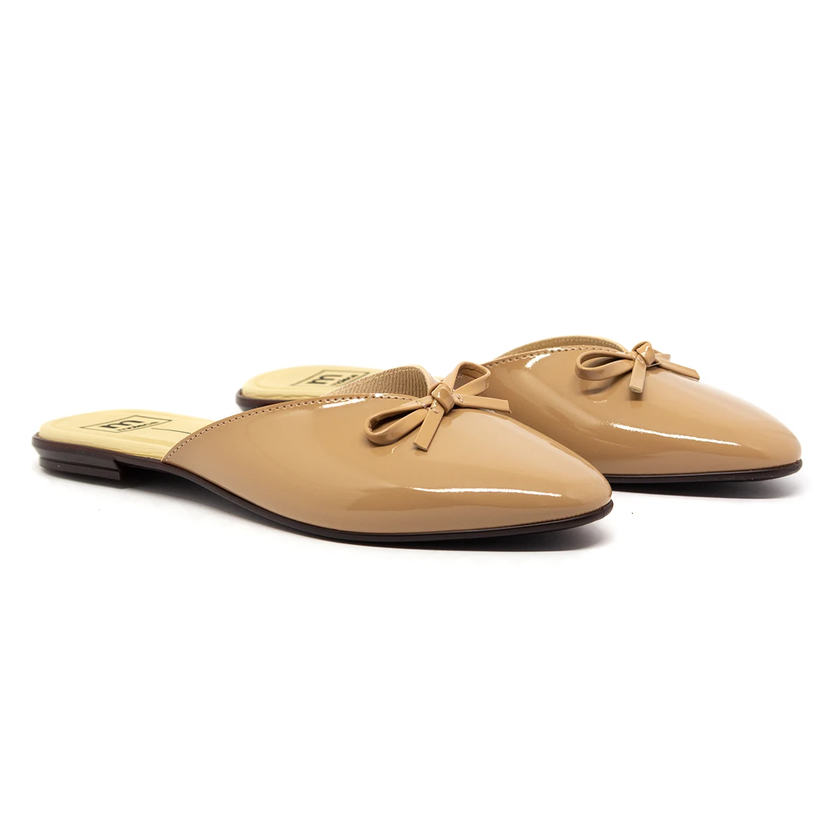 

Women's Mule Moleca Slip On Comfortable Varnish Lace Easy Shut On Original