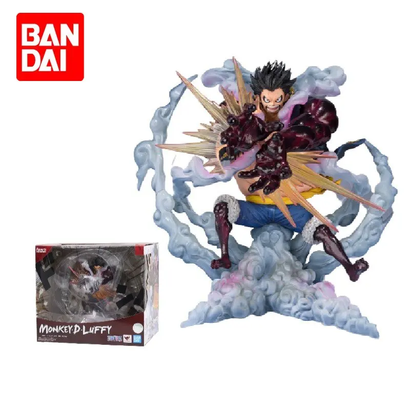 

Bandai фигурснулевая оригинальная точечная Обезьяна D. Луффи четвертое снаряжение экшн-фигурка анимационная модель настольное украшение игру...