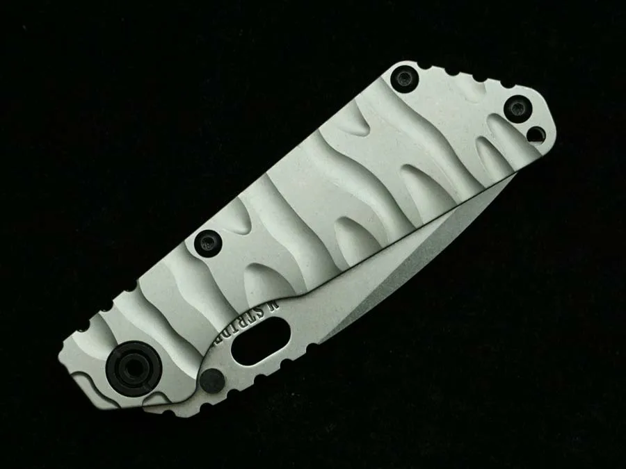 СНГ # Новое лезвие D2 ручка из титанового сплава медная прокладка открытый кемпинг