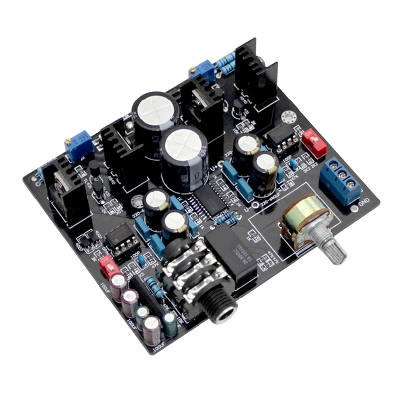 

TPA6120A Headphone Amplifier Board NE5534 For 32-600 Ohm Speakers With Headphone Protection